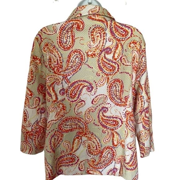 Colorful & Comfortable Unique Jacket! Size Large - Picture 4 of 4